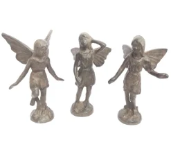 Dehner Gusseisen-Fee, ca. H10 cm Grau Sale