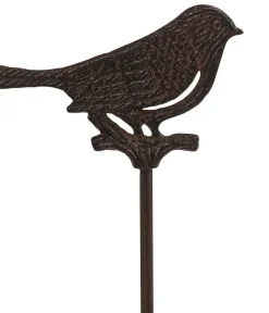 Dehner Windspiele & Gartenstecker > Gusseisen-Stab Vogel, ca. H78,5 cm