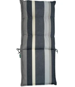 Dehner Hochlehnerauflage Ligura, ca. B50/H6/T123 cm Grau Online