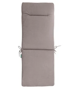 Dehner Sitzauflagen - Hochlehnerauflage Veneto, ca. B48/H4/T120 cm Taupe