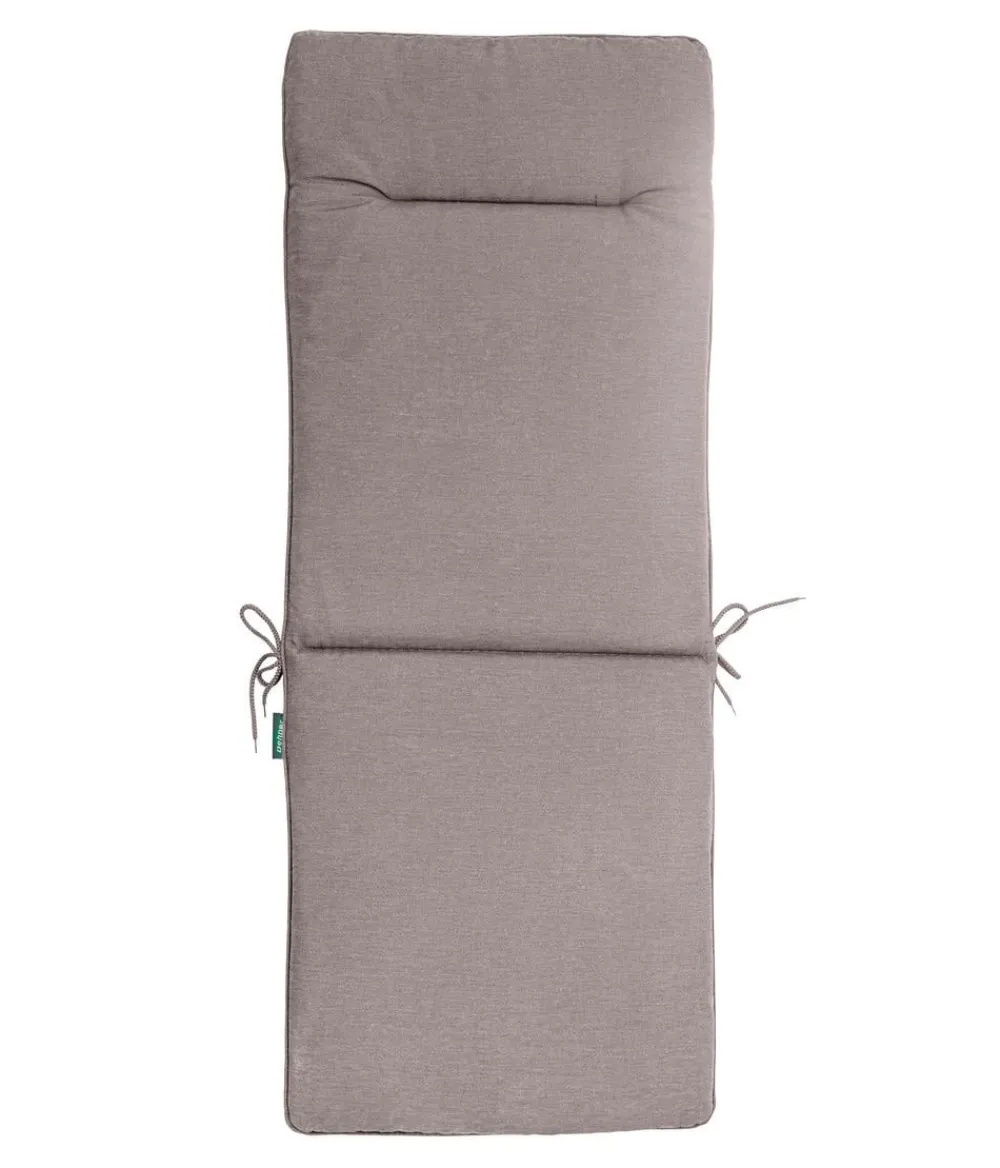 Dehner Sitzauflagen - Hochlehnerauflage Veneto, ca. B48/H4/T120 cm Taupe
