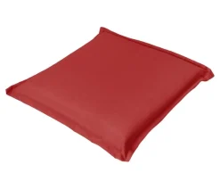 Dehner Hockerkissen Veneto, ca. B50/H6/T50 cm Rot Best