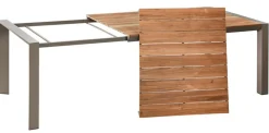 Dehner Garten-Esstische|Gartentische Holz > Holz-Ausziehtisch Cleveland, ca. B160-240/H76/T101 cm