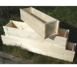 Dehner Pflanzkübel & Blumenkästen - Holz-Blumenkasten, rechteckig