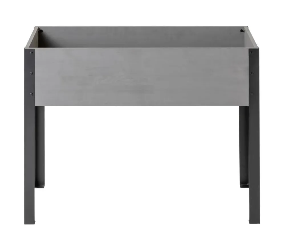 Dehner Hochbeete & Frühbeete - Holz-Hochbeet Ottawa, , ca. B110/H85/T60 cm Grau