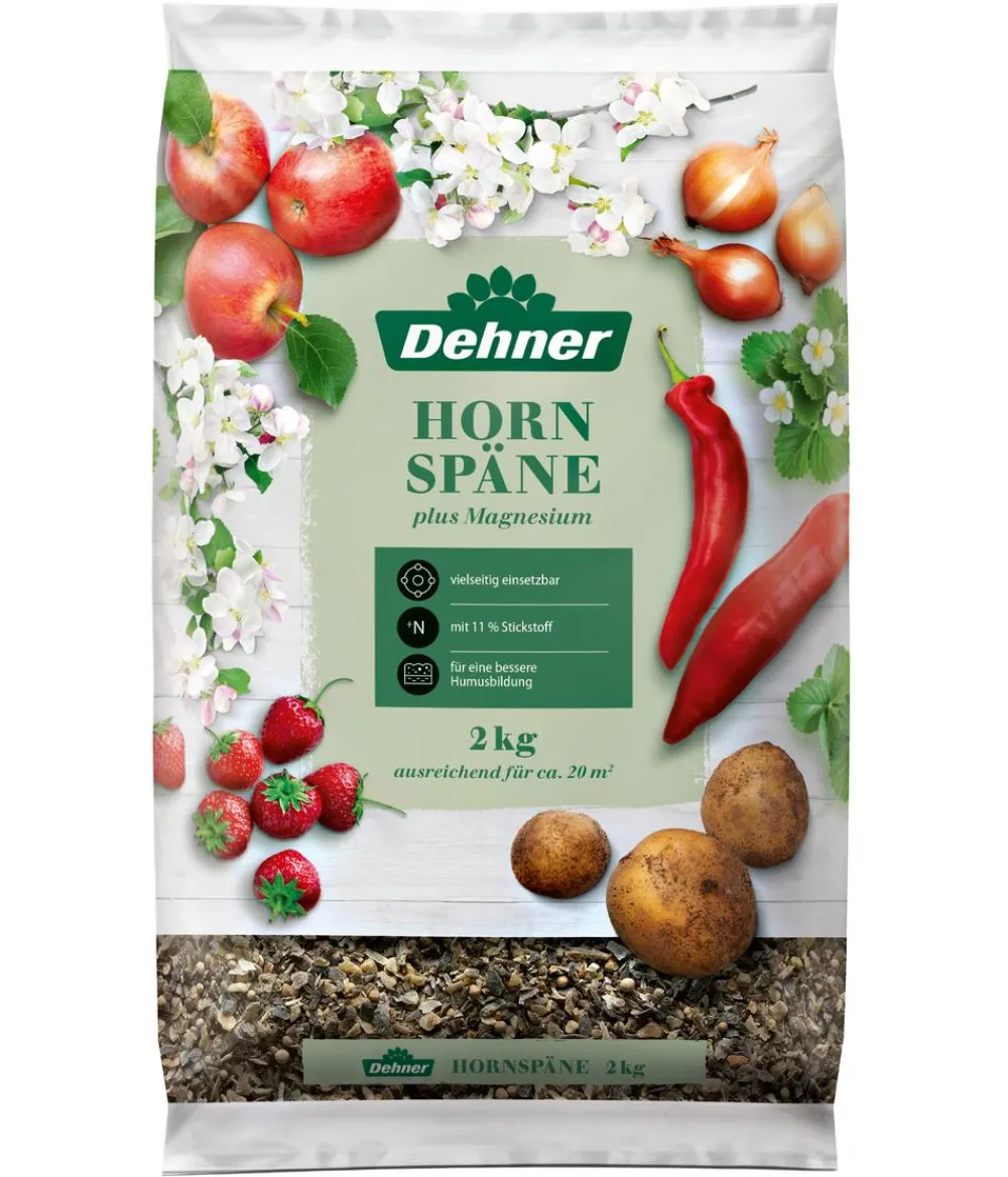 Dehner Spezialdünger - Hornspäne, 2 kg