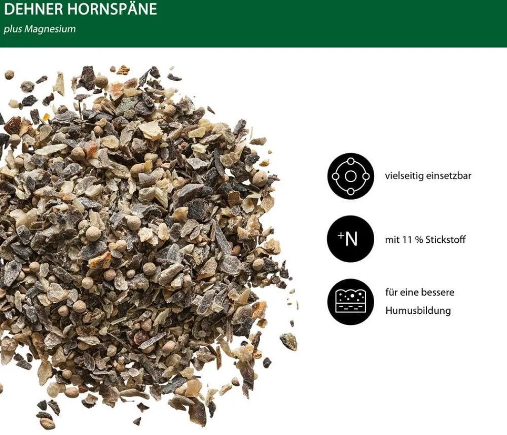 Dehner Spezialdünger - Hornspäne, 2 kg