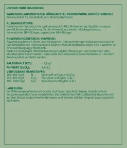 Dehner Blumenerde > Hortensienerde, 51 x 20 Liter