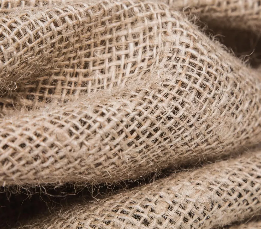 Dehner Pflanzenfolien & Ernteschutz - Jute-Gewebe, ca. L2/B1 m Beige