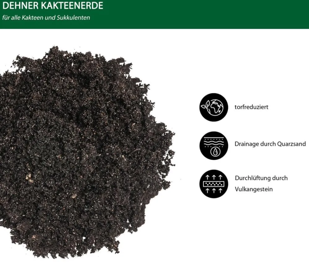 Dehner Kakteenerde, 5 l Best