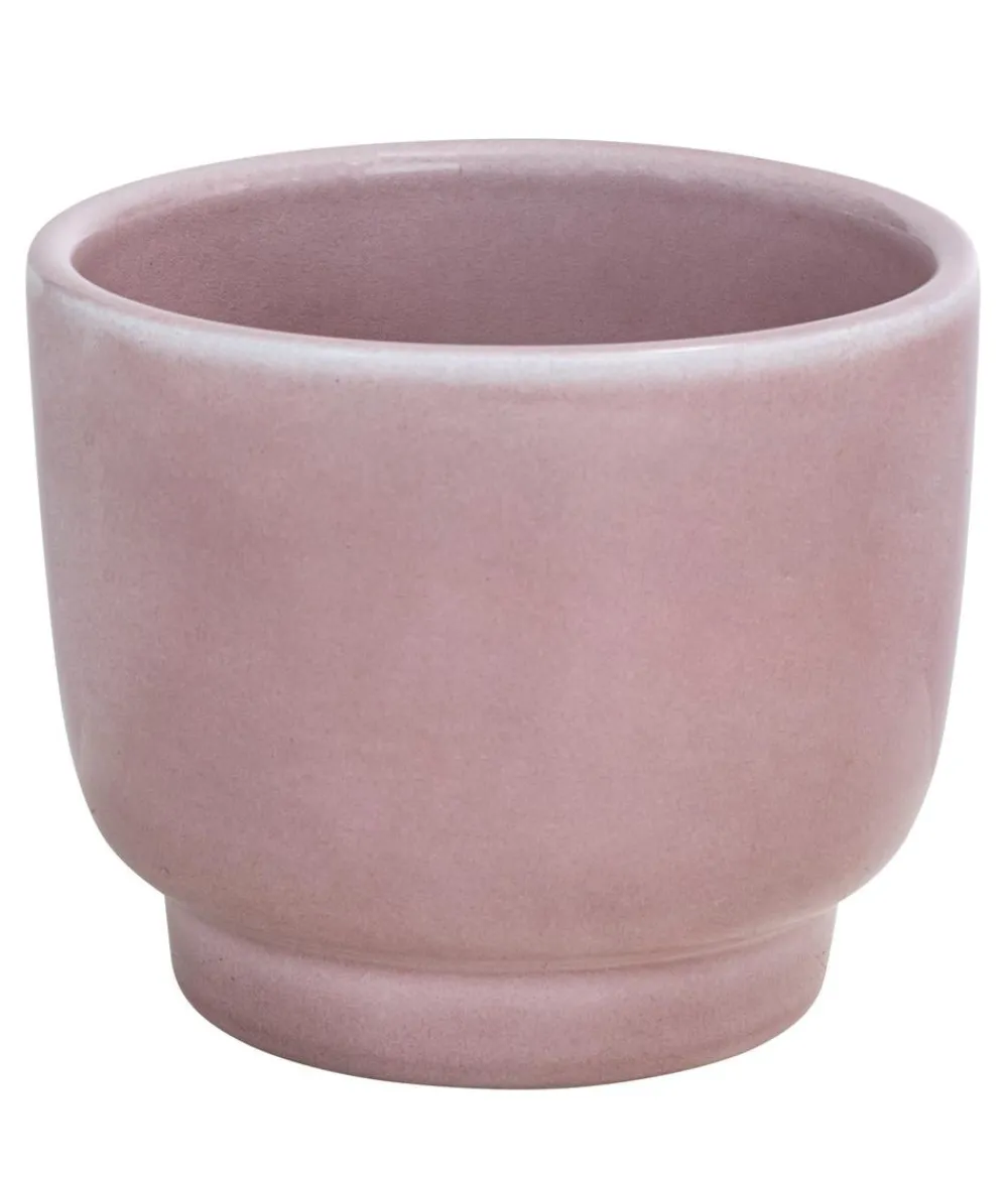 Dehner Blumentöpfe & Übertöpfe - Keramik-Übertopf Ari, , ca. Ø7,3 cm Rosa