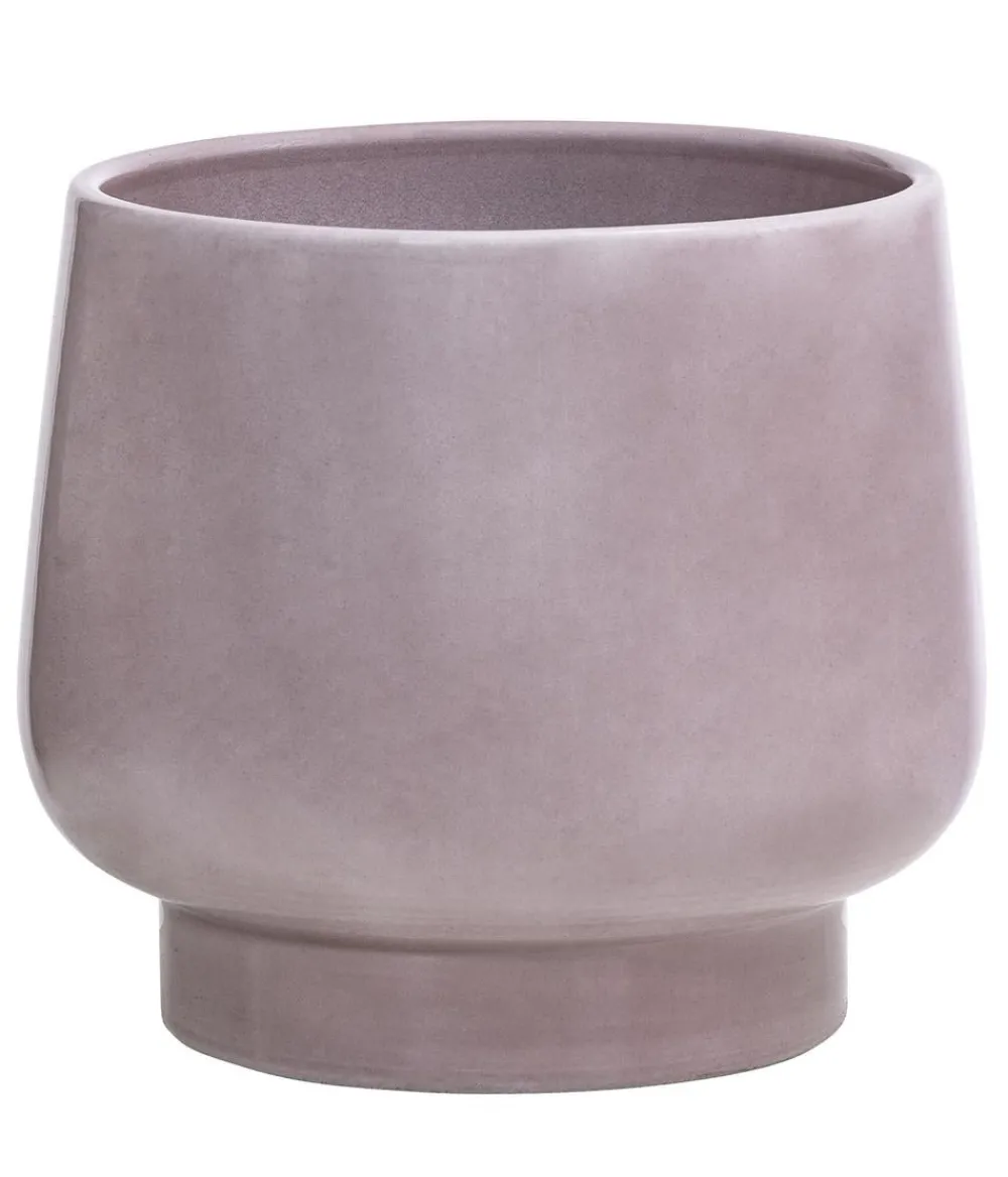Dehner Orchideentöpfe|Blumentöpfe & Übertöpfe - Keramik-Übertopf Brenda, bauchig, ca. Ø Rosa