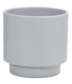 Dehner Blumentöpfe & Übertöpfe - Keramik-Übertopf Elmar, , ca. Ø13 cm Grau