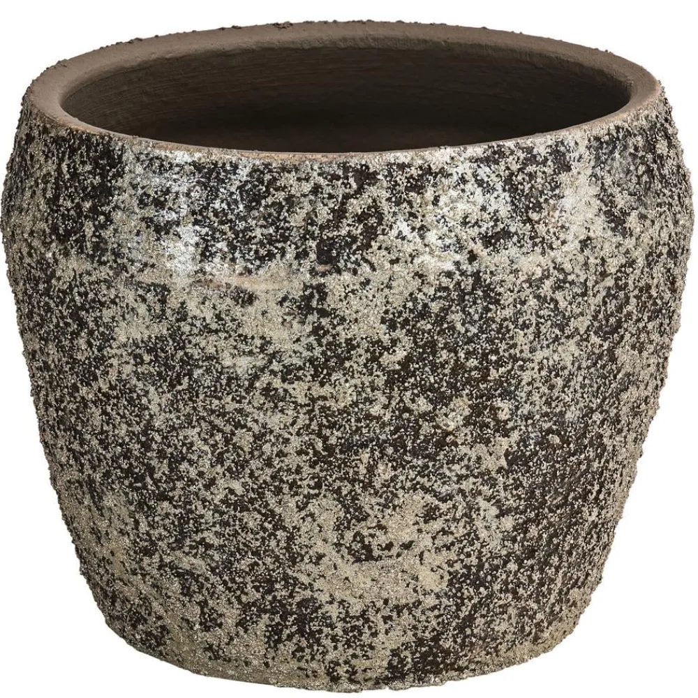 Dehner Keramik-Übertopf Godi, konisch, /, ca. Ø16 cm New