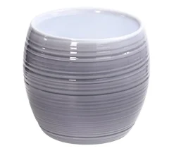 Dehner Orchideentöpfe|Blumentöpfe & Übertöpfe > Keramik-Übertopf Groove, bauchig, , ca. Ø15 cm
