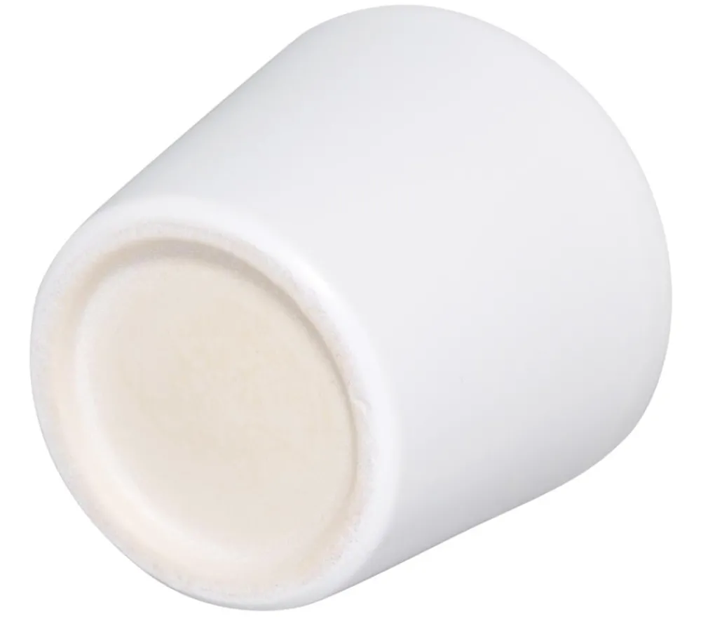 Dehner Blumentöpfe & Übertöpfe - Keramik-Übertopf, konisch, ca. Ø7 cm Weiß