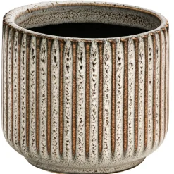 Dehner Keramik-Übertopf Minna, rund, /, ca. Ø8 cm Hot