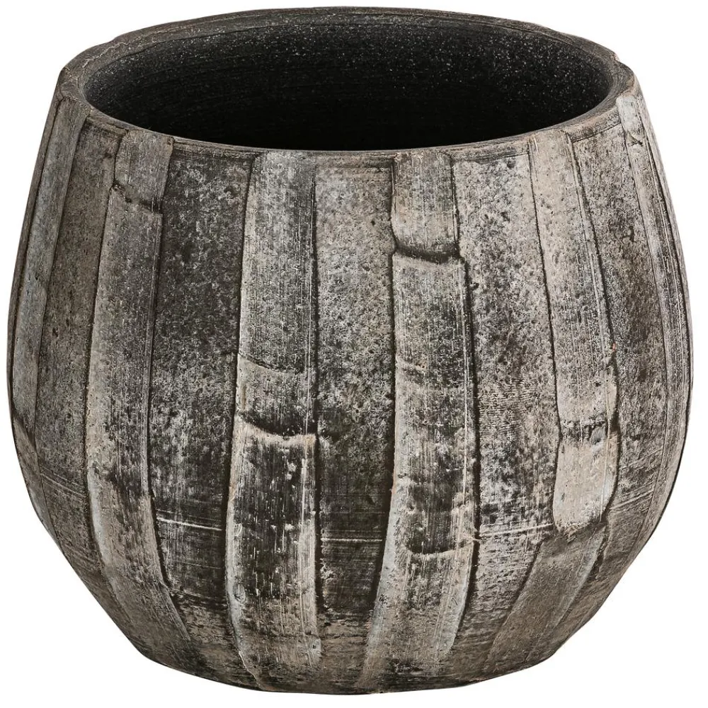 Dehner Orchideentöpfe|Blumentöpfe & Übertöpfe > Keramik-Übertopf Samu, bauchig, , ca. Ø16 cm