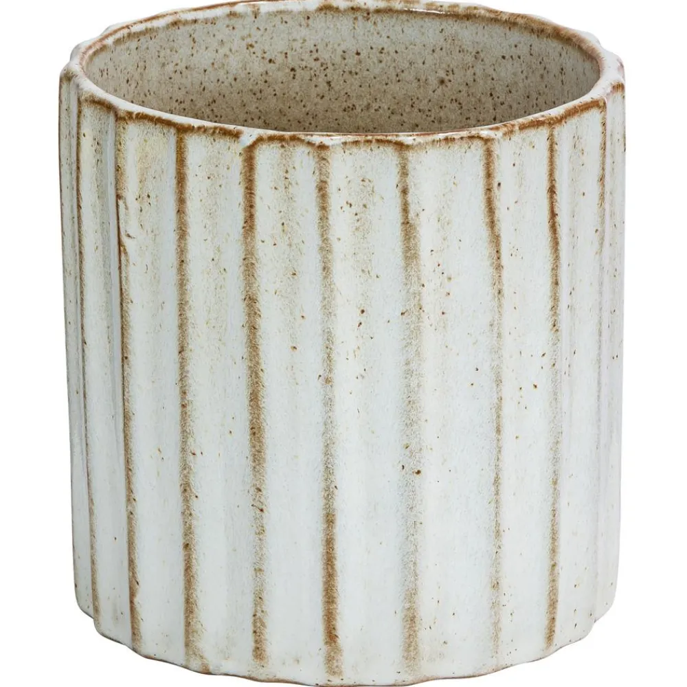 Dehner Keramik-Übertopf Sven, rund, /, ca. Ø13 cm Discount