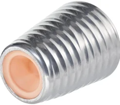 Dehner Keramik-Übertopf Wave, konisch Silber Outlet