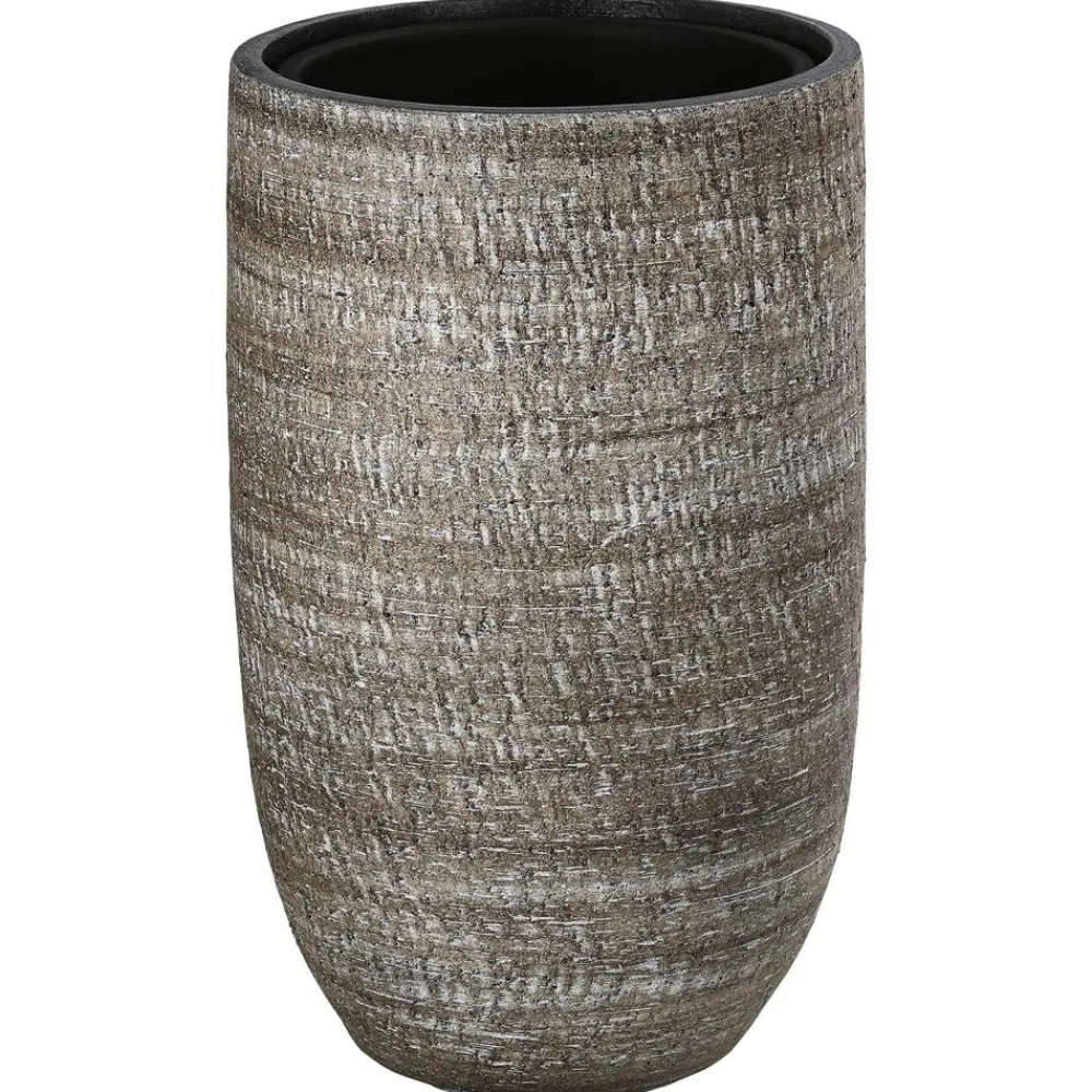 Dehner Keramik-Vase Lana, bauchig, Braun Online