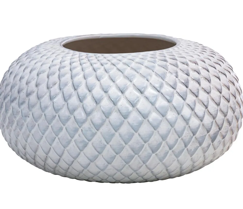 Dehner Vasen > Keramik-Vase Tamir, bauchig, ca. Ø26/H13 cm