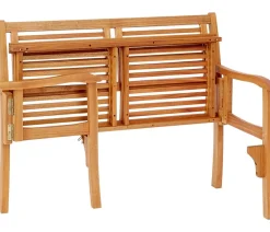 Dehner Klappbank Douglas, 2-Sitzer Hellbraun Best