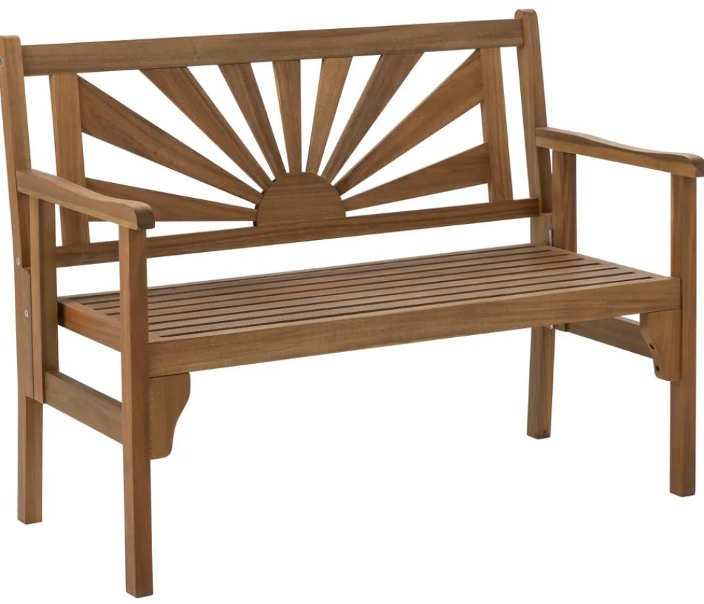 Dehner Klappbänke|Gartenbänke Holz > Klappbank Sunshine, 2-Sitzer