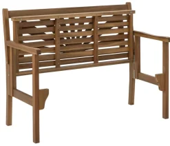 Dehner Klappbänke|Gartenbänke Holz > Klappbank Sunshine, 2-Sitzer