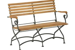 Dehner Klappbänke|Gartenbänke Holz - Klappbank Tegernsee, 2-Sitzer