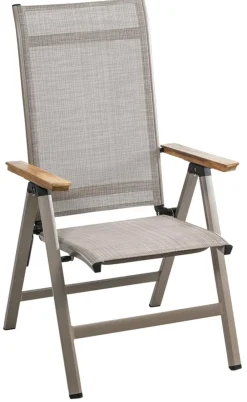 Dehner Klappsessel Cleveland, Hellbraun Hot