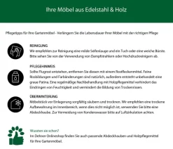 Dehner Balkonmöbel Holz|Balkonstühle > Klappsessel Tegernsee