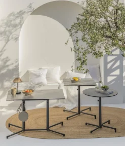 Dehner Beistelltische|Klapptische - Klapptisch Capri, eckig Grau