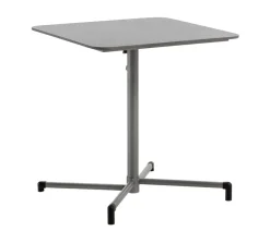 Dehner Beistelltische|Klapptische - Klapptisch Chicago, ca. B70/H74/T70 cm Grau