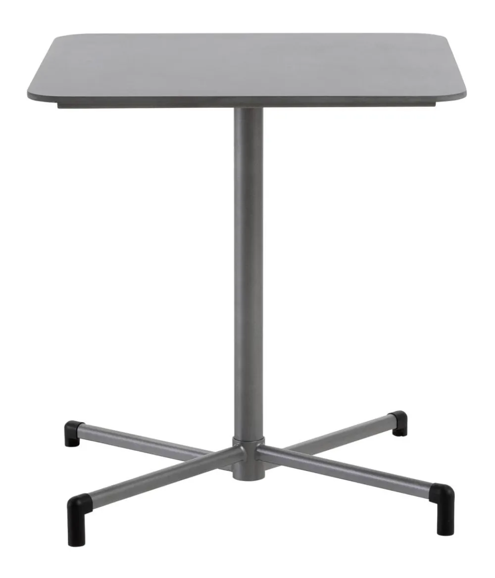 Dehner Beistelltische|Klapptische - Klapptisch Chicago, ca. B70/H74/T70 cm Grau