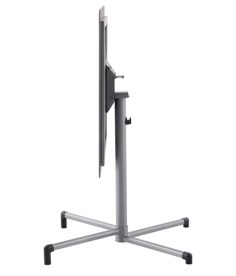 Dehner Beistelltische|Klapptische - Klapptisch Chicago, ca. B70/H74/T70 cm Grau