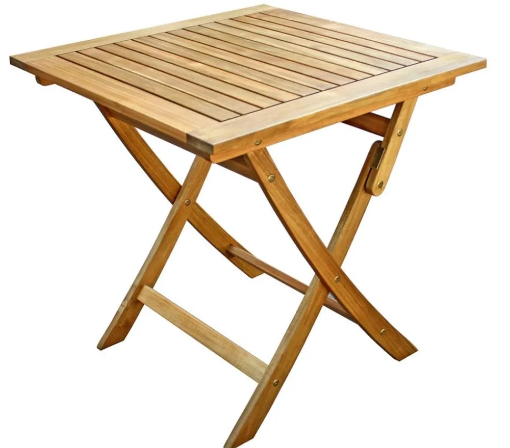 Dehner Garten-Esstische|Gartentische Holz - Klapptisch Macao Hellbraun
