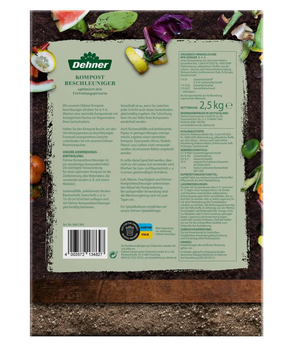 Dehner Spezialdünger > Kompost-Beschleuniger, 2,5 kg