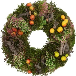 Dehner Kranz Apfel, ca. Ø28 cm Bunt Clearance