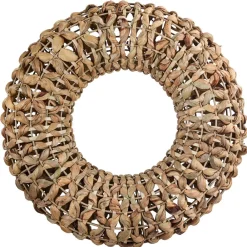 Dehner Kranz Beira, ca. Ø40 cm Hellbraun Clearance