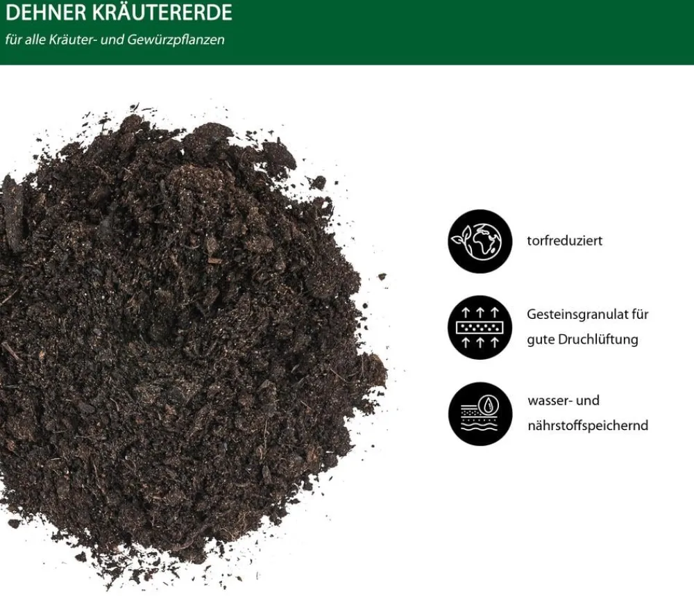 Dehner Blumenerde|Spezialerde > Kräutererde, 5 l