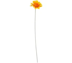 Dehner Kunstpflanzen - Kunstblume Gerbera, ca. H56 cm Orange