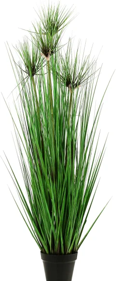 Dehner Kunstpflanze Gras Grün