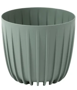 Dehner Kunststoff-Übertopf Mira, konisch Grün
