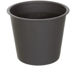 Dehner Blumentöpfe & Übertöpfe - Kunststoff-Einsatz, rund, schwarz
