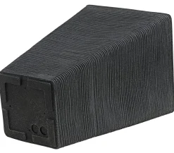 Dehner Vasen|Blumentöpfe & Übertöpfe > Kunststoff-Pflanzvase Capri, konisch, anthrazit, ca. B35/H55/T35 cm