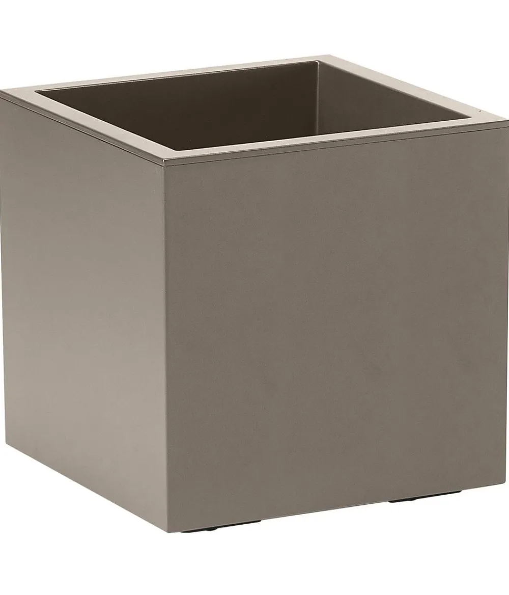 Dehner Blumentöpfe & Übertöpfe > Kunststoff-Topf Kebe, quadratisch, ca. B40/H40/T40 cm