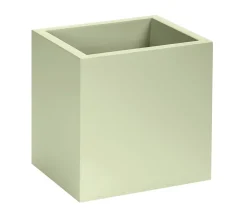 Dehner Kunststoff-Topf Kebe, quadratisch, ca. B40/H40/T40 cm Grün Outlet