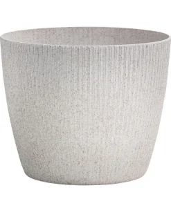 Dehner Kunststoff-Topf Magnolia, konisch Creme New
