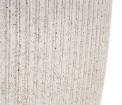 Dehner Blumentöpfe & Übertöpfe - Kunststoff-Topf Magnolia, konisch Creme